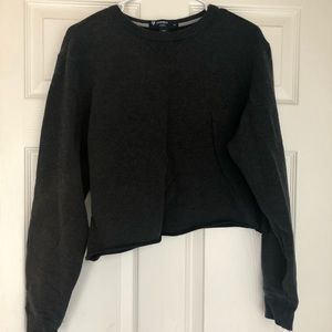 Cropped sweatshirt